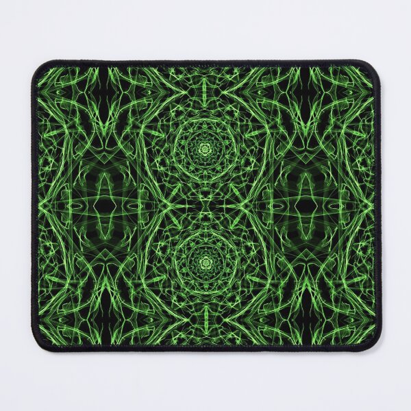Item preview, Liquid Light Series #18 ~ Green Abstract Fractal Pattern designed and sold by Ascension Vibrations.