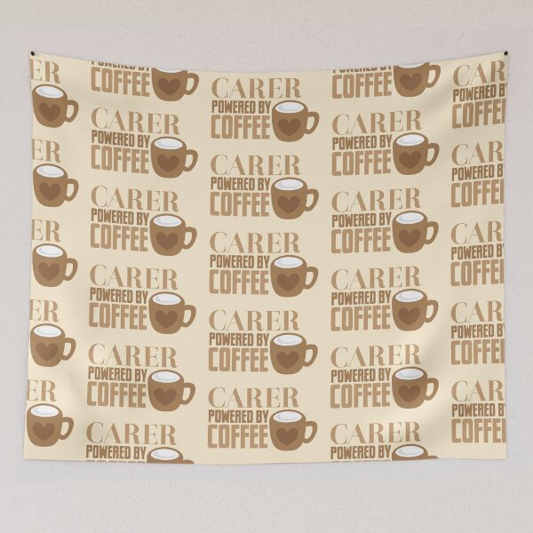 Item preview, Carer powered by Coffee designed and sold by jazzydevil.