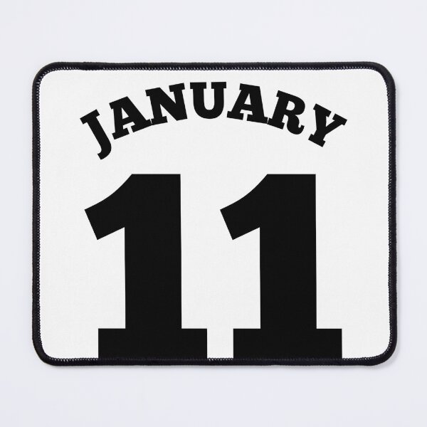 Item preview, 11th of January designed and sold by BlueThrow.