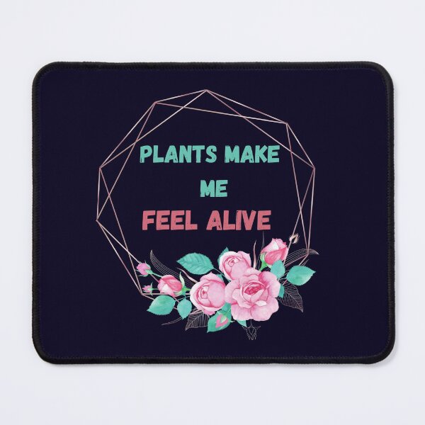 Item preview, plants make me feel alive-essential t-shirt, sticker designed and sold by Lv28021.