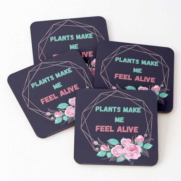 Item preview, plants make me feel alive-essential t-shirt, sticker designed and sold by Lv28021.