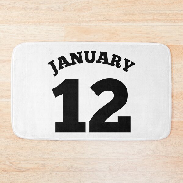 Item preview, 12th of January designed and sold by BlueThrow.