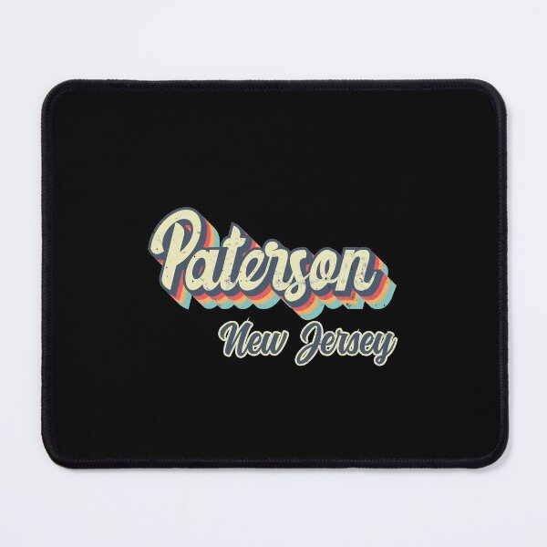 Item preview, Paterson city New Jersey Retro Vintage 70s rainbow designed and sold by Teelogic.