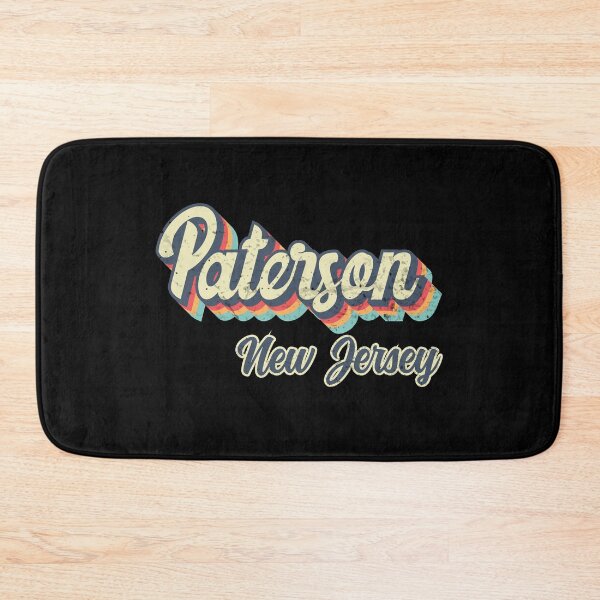 Item preview, Paterson city New Jersey Retro Vintage 70s rainbow designed and sold by Teelogic.
