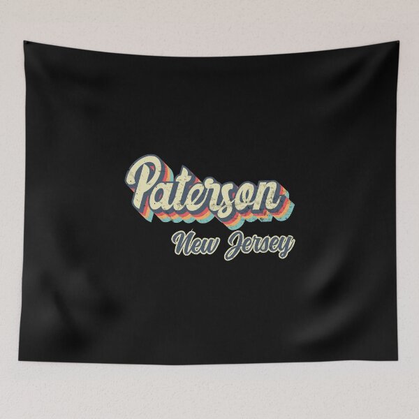 Item preview, Paterson city New Jersey Retro Vintage 70s rainbow designed and sold by Teelogic.