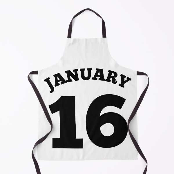 Item preview, 16th of January designed and sold by BlueThrow.