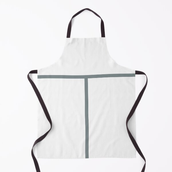 Item preview, Minimal Classic Gray with White T Stripe Accent Design designed and sold by Rainbows Rock.