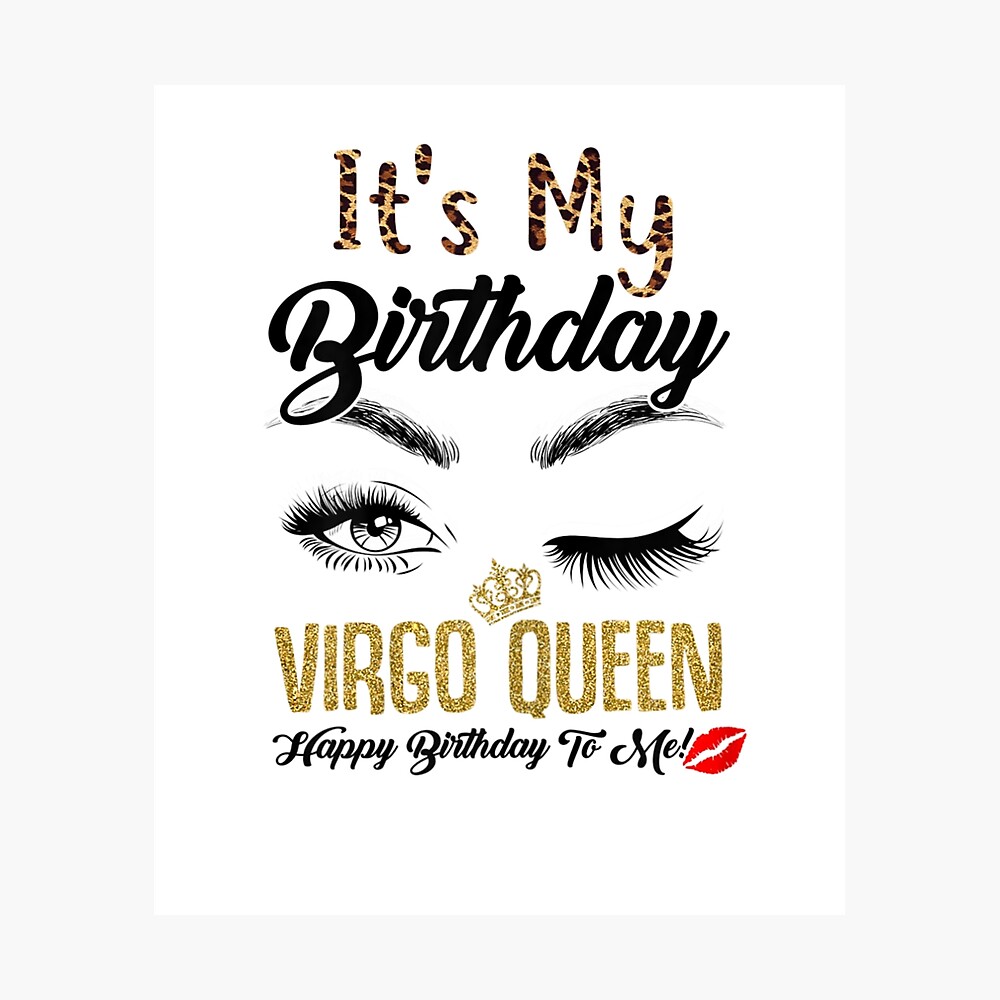 Womens Virgo Queen Its My Bday Women Poster