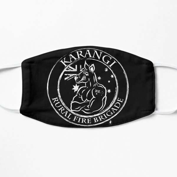 Karangi Rural Fire Brigade Flat Mask