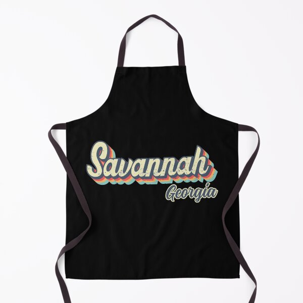 Item preview, Savannah city Georgia Retro Vintage 70s rainbow designed and sold by Teelogic.
