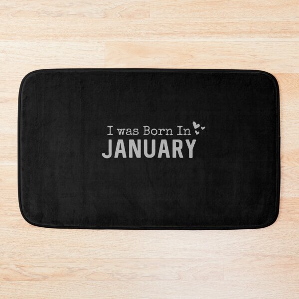 Item preview, I was Born in January Month designed and sold by Digital Lama Creations.