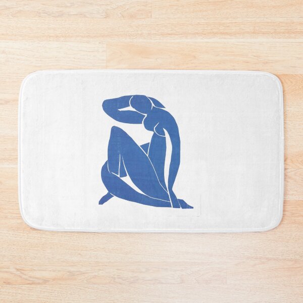 BLUE NUDE Bath Mat