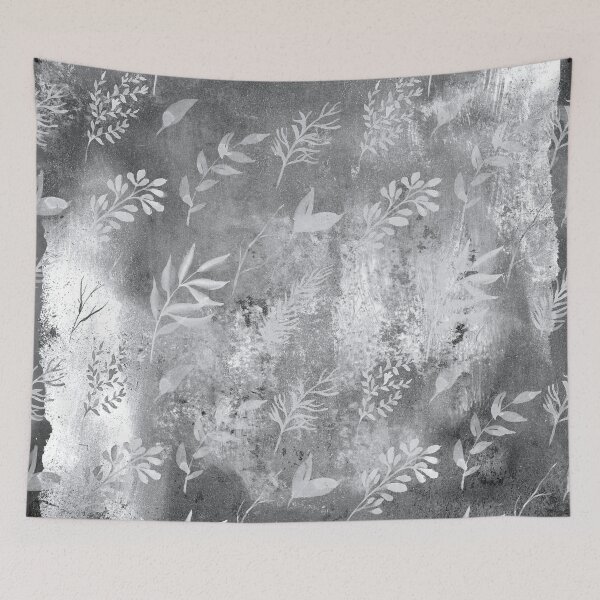 Item preview, Silver Leaves designed and sold by ColorsandShapes.