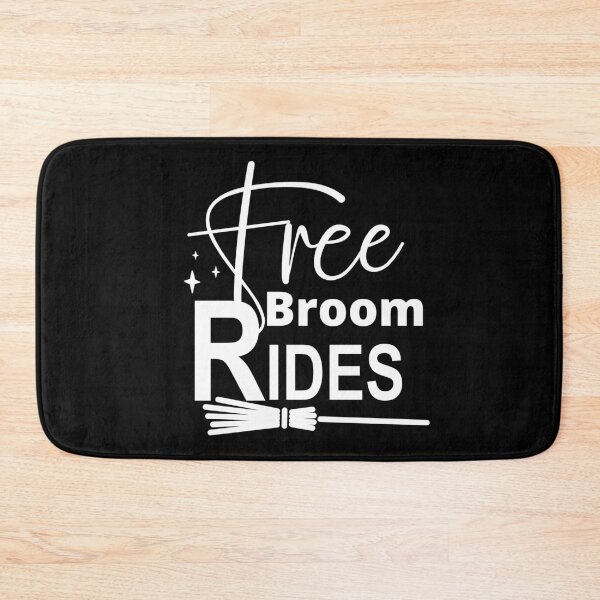 Item preview, Free Broom Rides. Funny Witchy Halloween Saying For Witches. designed and sold by That Cheeky Tee.