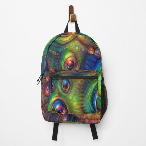 Item preview, psychedelic energy rainbow line art designed and sold by BelAnnGrey.
