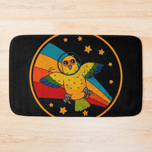 Item preview, Cute Vintage Conure Parrot Owner Retro Parrot Bird In Space designed and sold by JokeGysen.