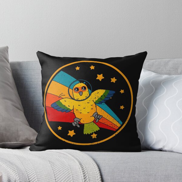 Item preview, Cute Vintage Conure Parrot Owner Retro Parrot Bird In Space designed and sold by JokeGysen.