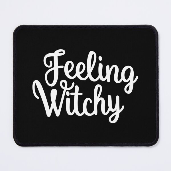 Item preview, Feeling Witchy, Feeling Bitchy. Funny Witch Halloween Saying. designed and sold by That Cheeky Tee.