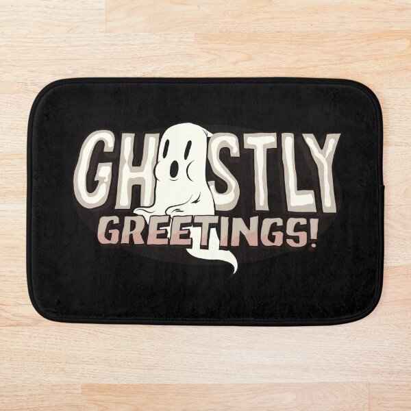 Item preview, Ghostly greetings - funny Halloween designed and sold by Hoetoons.