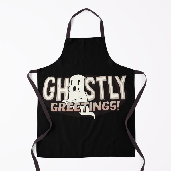 Item preview, Ghostly greetings - funny Halloween designed and sold by Hoetoons.