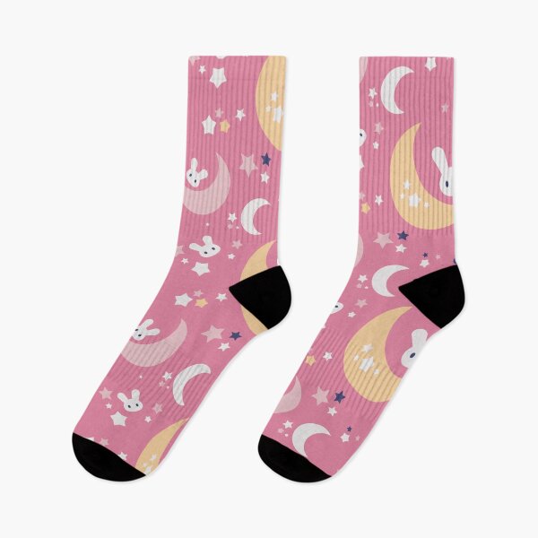 Item preview, space bunny rabbits pattern designed and sold by hobbystore0-0.