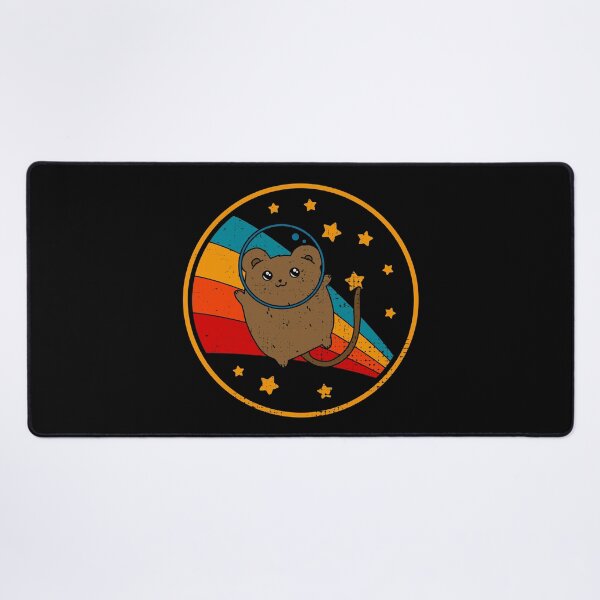 Item preview, Cute Vintage Degu Rodent Owner Retro Pet Degu In Space designed and sold by JokeGysen.