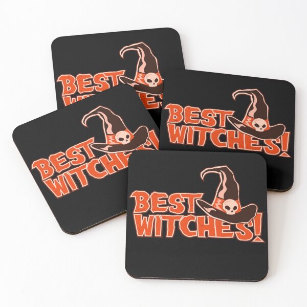 Item preview, Best witches - funny Halloween designed and sold by Hoetoons.