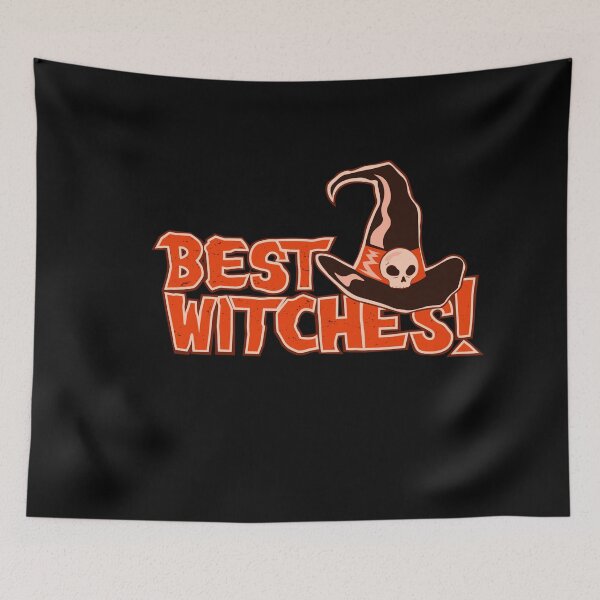 Item preview, Best witches - funny Halloween designed and sold by Hoetoons.
