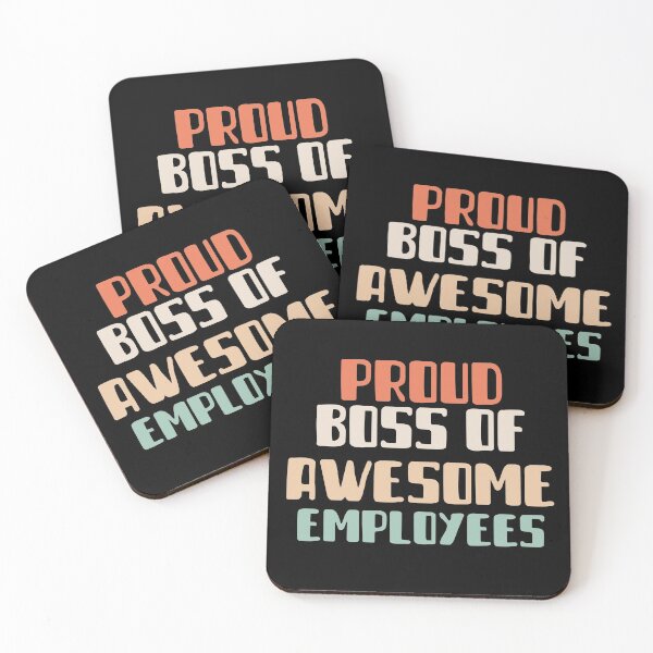 Item preview, Proud Boss of Awesome Employees designed and sold by notasimp.
