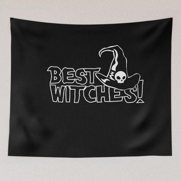 Item preview, Best witches - funny Halloween designed and sold by Hoetoons.