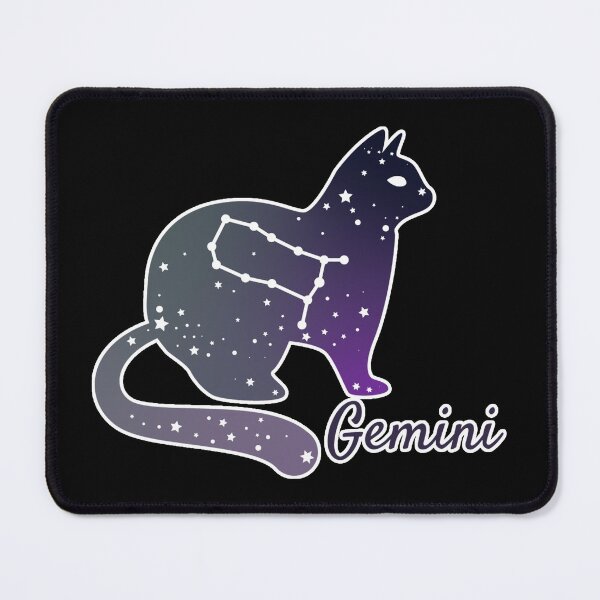 Item preview, Gemini cat zodiac designed and sold by Astralia.