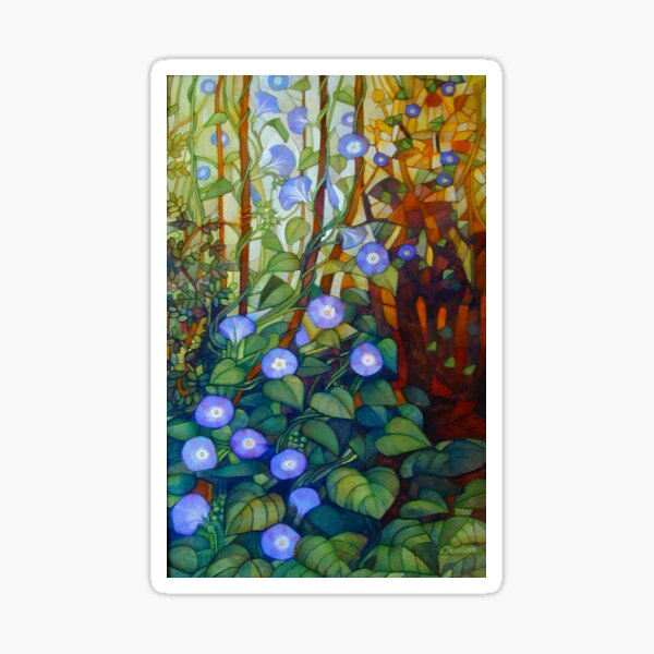 Ipomoea "caerulea blue" Sticker