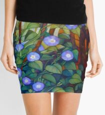 Ipomoea "caerulea blue" Mini Skirt