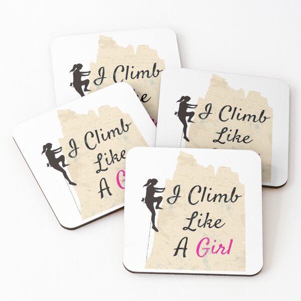 Item preview, I Climb Like A Girl Vintage Retro designed and sold by HStudioPrints.