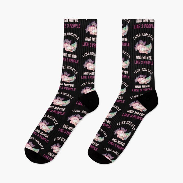Item preview, I Like Axolotls And Maybe Like 3 People designed and sold by Fabvity.