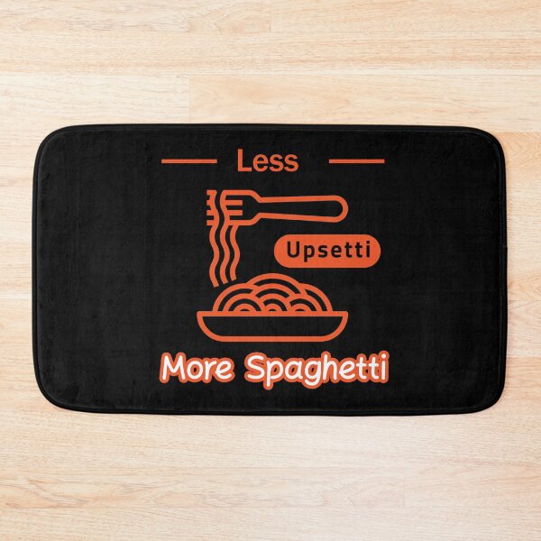 Item preview, Less Upsetti More Spaghetti	 designed and sold by yourcherryguy.