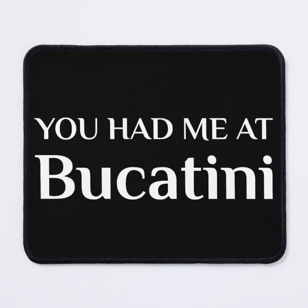 Item preview, Had Me At Bucatini Funny Italian Food Fan designed and sold by Creekman Designs.