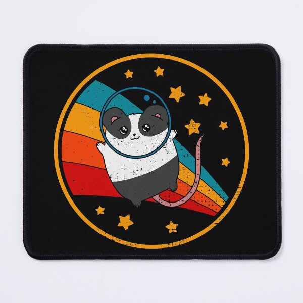 Item preview, Cute Vintage Dutch Marked Fancy Mouse Owner Retro Pet Mouse In Space designed and sold by JokeGysen.