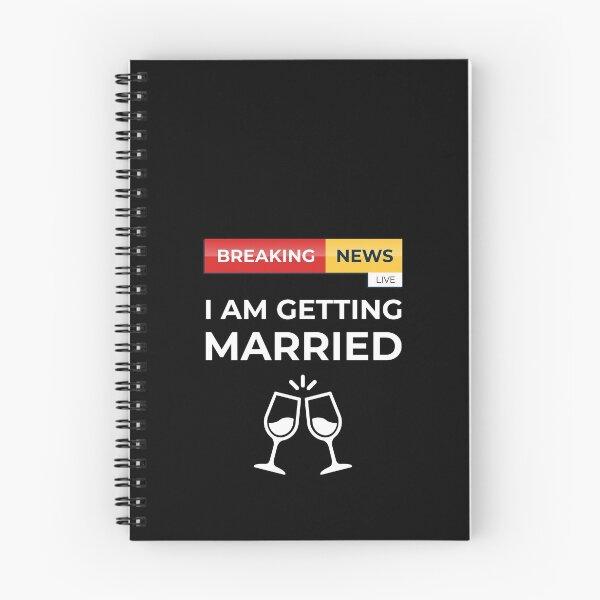 Item preview, Breaking News I Am Getting Married - Engaged Couple Merch - Unisex designed and sold by epicmarketing.