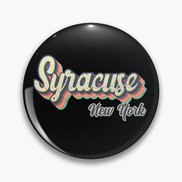 Item preview, Syracuse City New York Retro Vintage 70s rainbow designed and sold by Teelogic.
