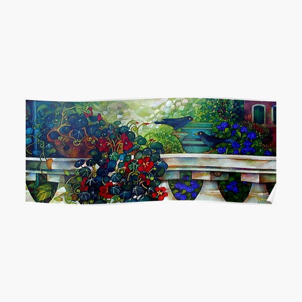 the terrace Poster