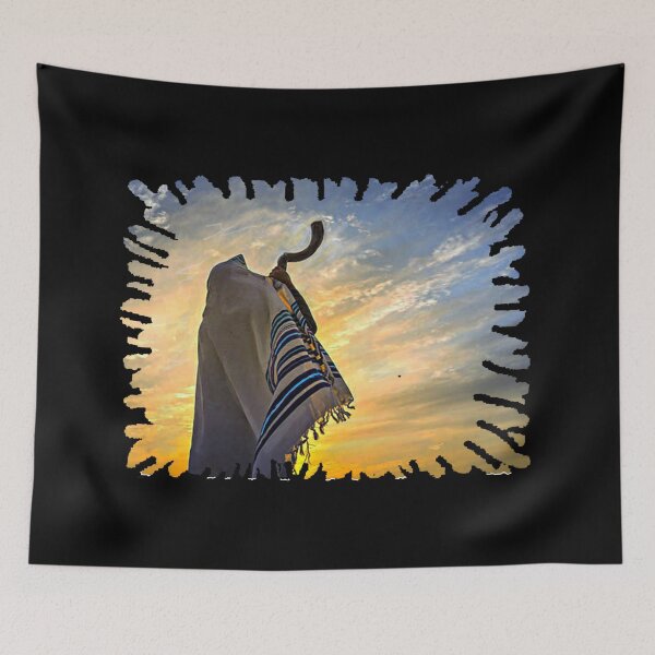 Item preview, BLOWING THE SHOFAR designed and sold by THE AMERICAN TEEVANGELIST.