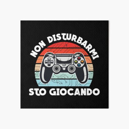 Gaming Gadget Nerd Controller Non Disturbarmi Sto Giocando Maglia a Manica