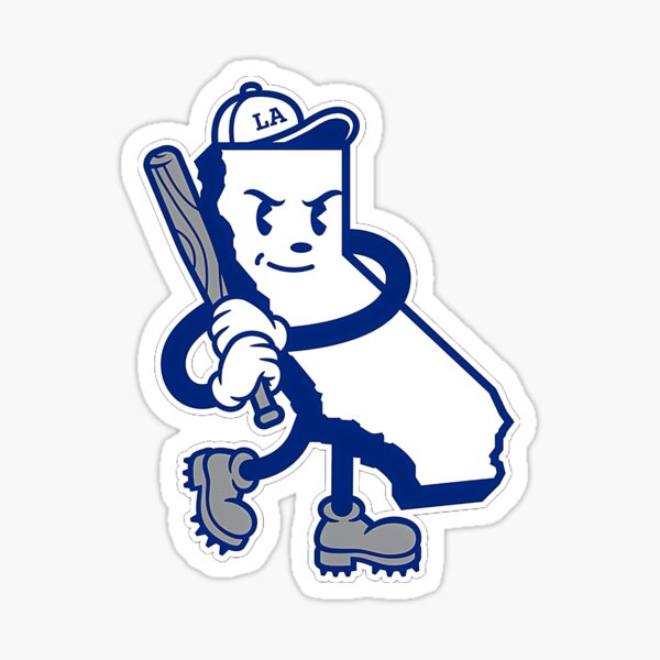 Mr Dodger - Dodgers Baseball - Sticker