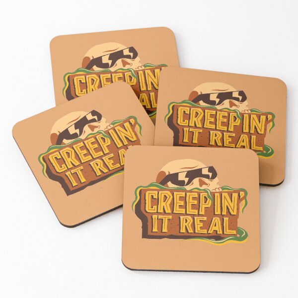 Item preview, Creeping it real - funny Halloween designed and sold by Hoetoons.