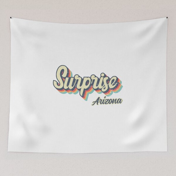Item preview, Surprise city Arizona Retro Vintage 70s rainbow designed and sold by Teelogic.