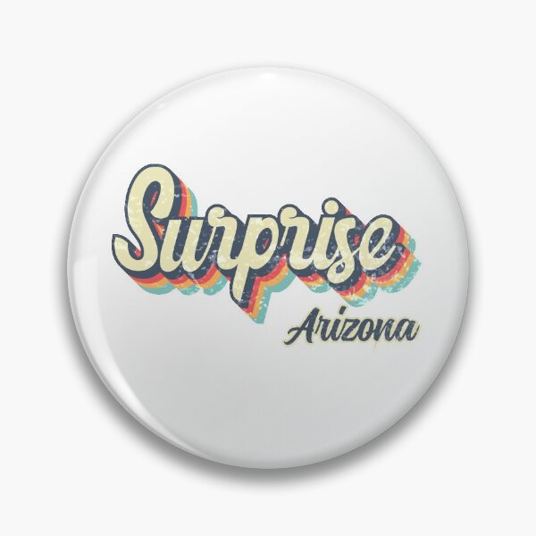 Item preview, Surprise city Arizona Retro Vintage 70s rainbow designed and sold by Teelogic.