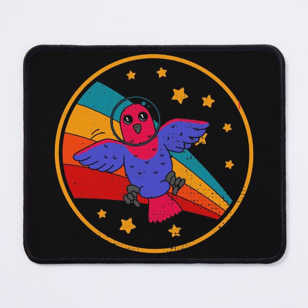 Item preview, Cute Vintage Female Eclectus Parrot Owner Retro Parrot Bird In Space designed and sold by JokeGysen.