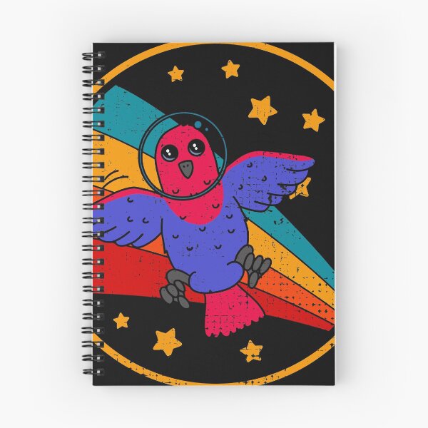 Item preview, Cute Vintage Female Eclectus Parrot Owner Retro Parrot Bird In Space designed and sold by JokeGysen.