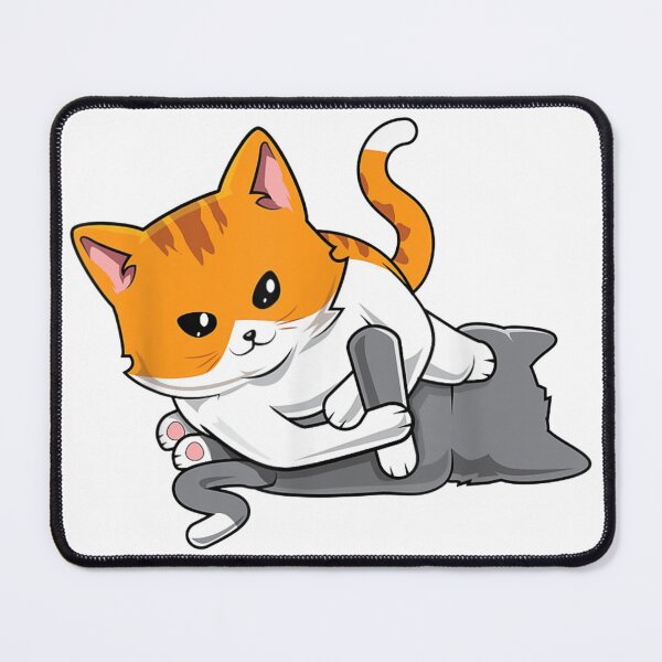 Item preview, Jiu jitsu Kimura kawaii Cat art- Bjj & MMA grappling gifts designed and sold by HappyCatsStore.